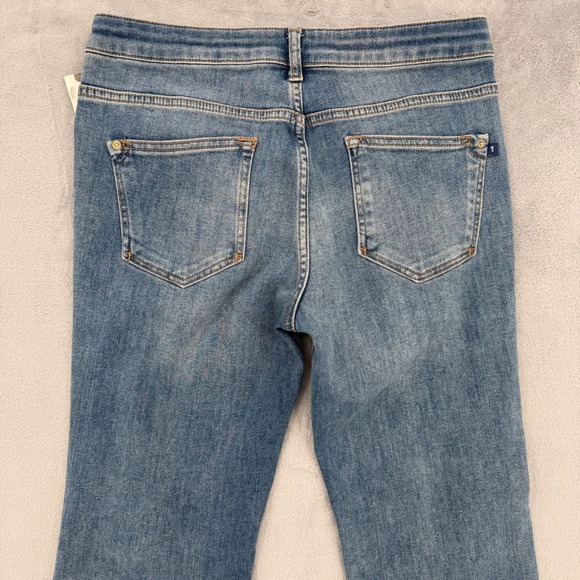 Anthropologie x Pilcro Jeans Bootcut Flare Blue Wash Denim Pants Womens size 29 - Picture 10 of 16